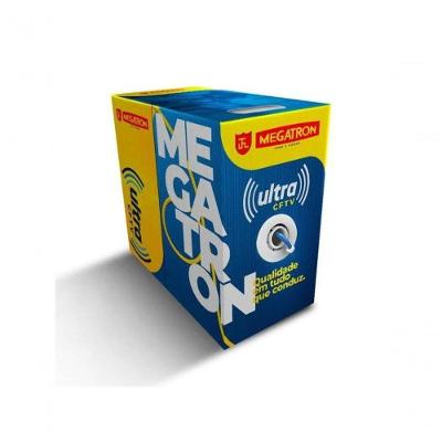 Cabo Ultra Cftv 4px24awg Azul Megatron - Cx - 300