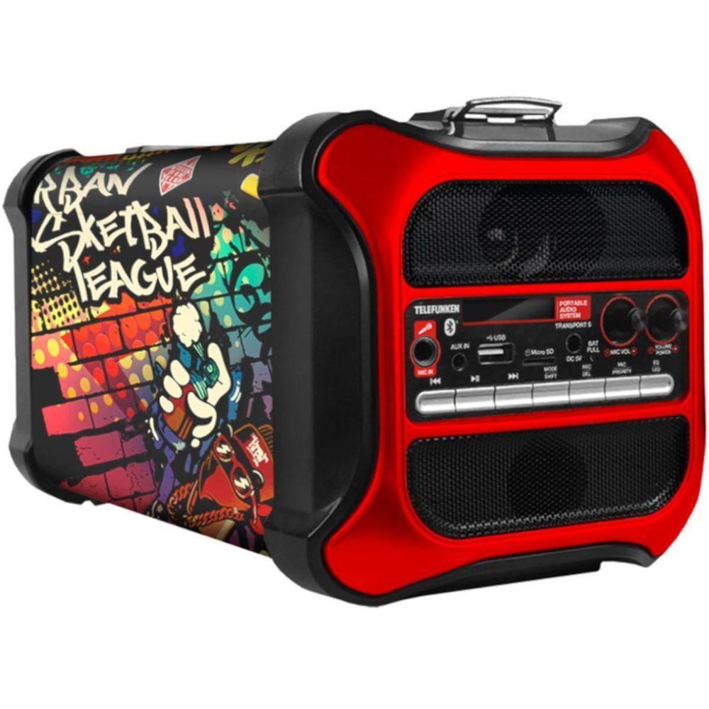 Caixa De Som Ativa Portatil 120w Transport-5... - 1