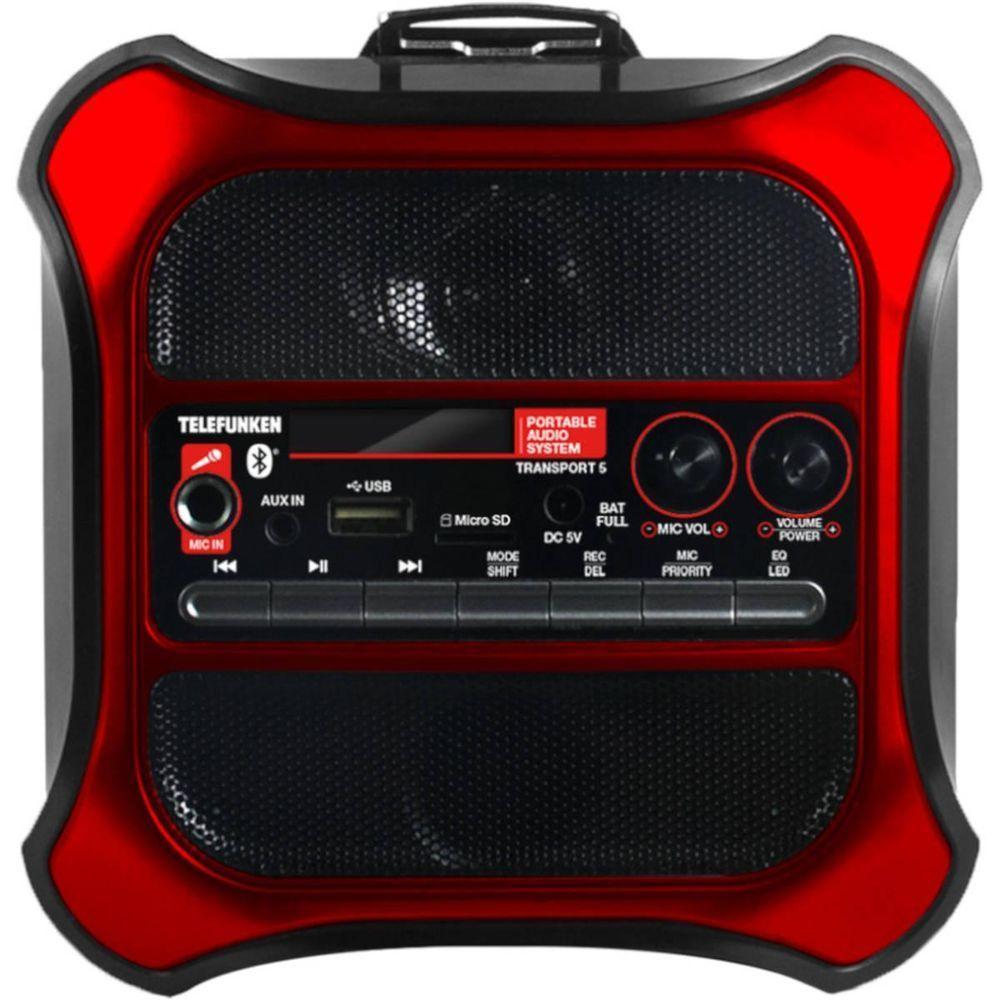 Caixa De Som Ativa Portatil 120w Transport-5... - 2