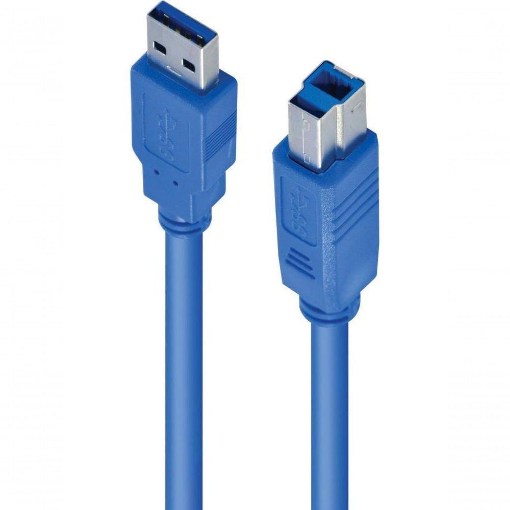 Cabo Usb Para Impressora 3.0 Usb A X Usb B 2m - U3ambm-2 - 3