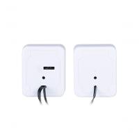 Caixa De Som 2.0 Usb 5v 2x 1w Com Controlador De Volume Branca - Vs-01b