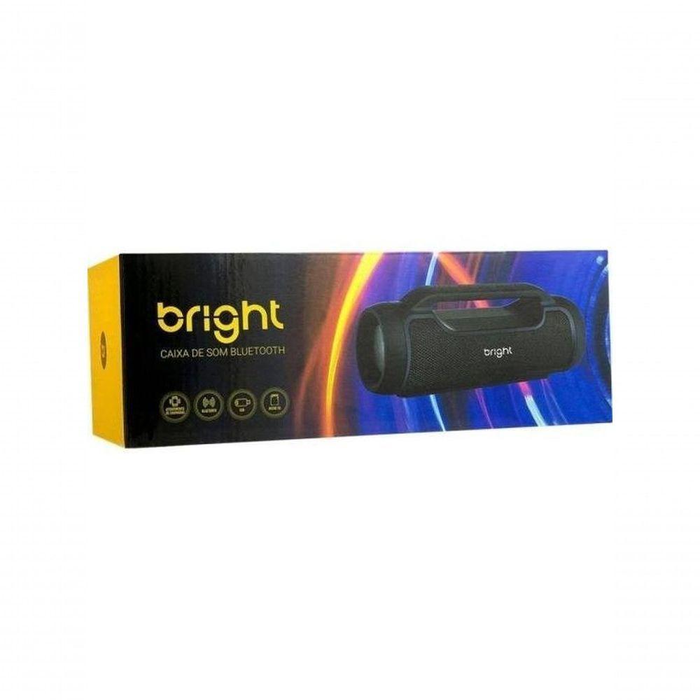 Caixa De Som Bright C03 Bluetooth Preta - 6