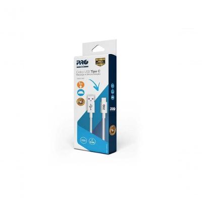Cabo Usb Proeletronic Para Celular Tipo C 1mt - Caus-100c