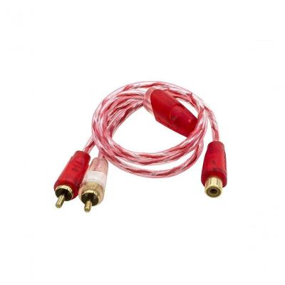 Cabo Y Stetsom Pvc Cristal Bronze 2 Macho + 1 Femea 40cm