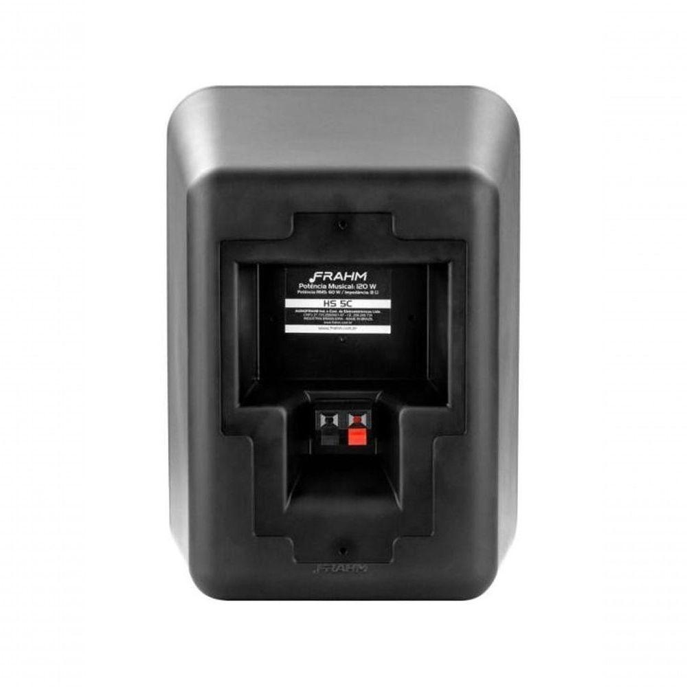 Caixa De Som Ambiente Frahm Outdoor 120w Hs5 Preta - Par - 2 - 3