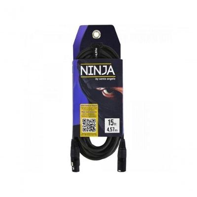 Cabo Xlr Macho X Xlr Fêmea 4,57m Ninja Lw B Santo Angelo