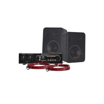 Kit De Som Para Ambiente Hayonik Ambience 2000 V2 Preto