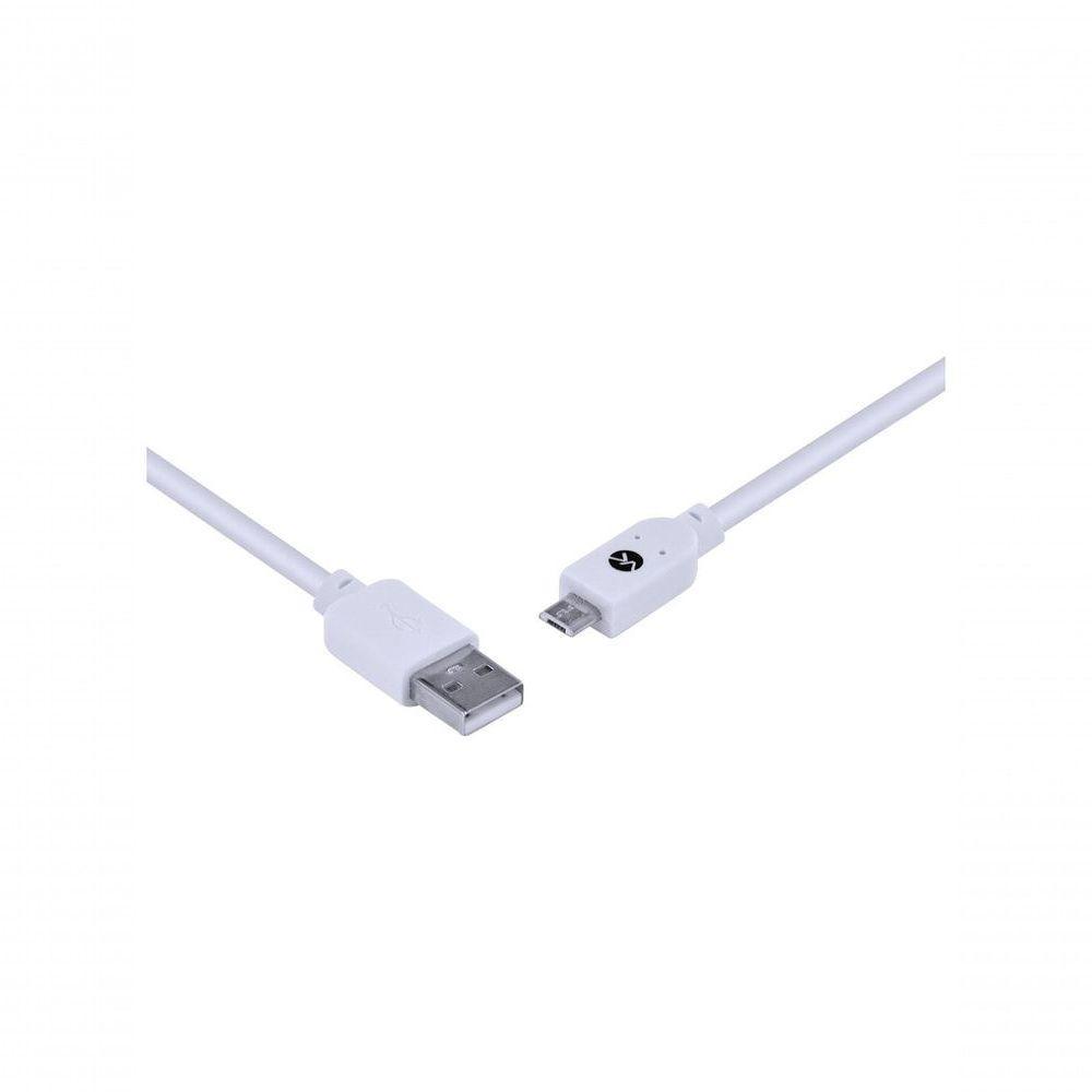 Cabo Usb X Micro Usb A 2.0 2m Branco Musb-2 - 2