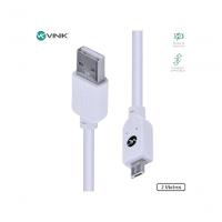 Cabo Usb X Micro Usb A 2.0 2m Branco Musb-2 - 1