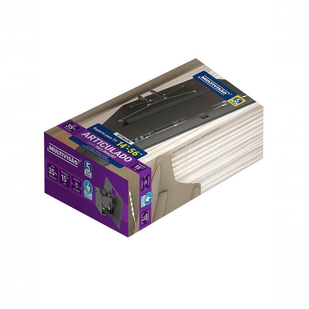 Suporte Articulado Stpa600 Tv Lcd - Led - 3d De 14qt A 56qt - 6