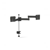 Suporte De Mesa Multivisao Triarticulado Para 2 Monitores - Preto - 1