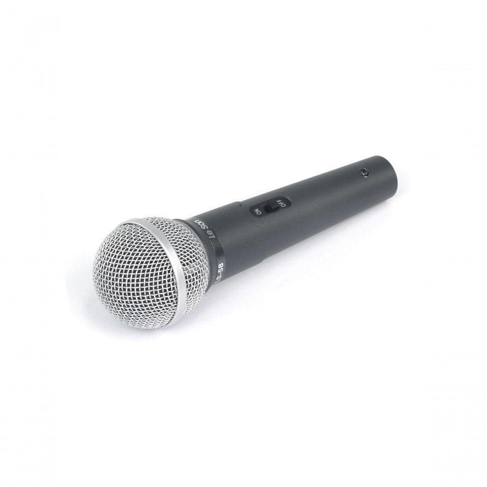 Microfone Com Fio Profissional Ls58 Chumbo, Acompanha Cabo De 5 Metros - 3
