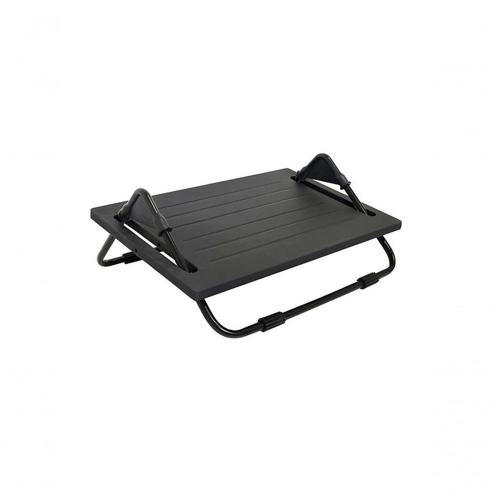 Suporte Apoio Para Pes Mdf Preto - 1