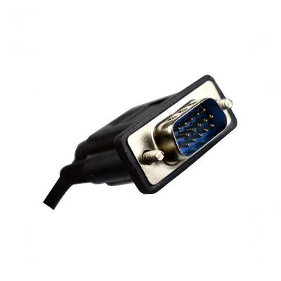 Cabo Vga Evus C-043 Hd15 Macho X Hd15 Macho Com Filtro 15,0m
