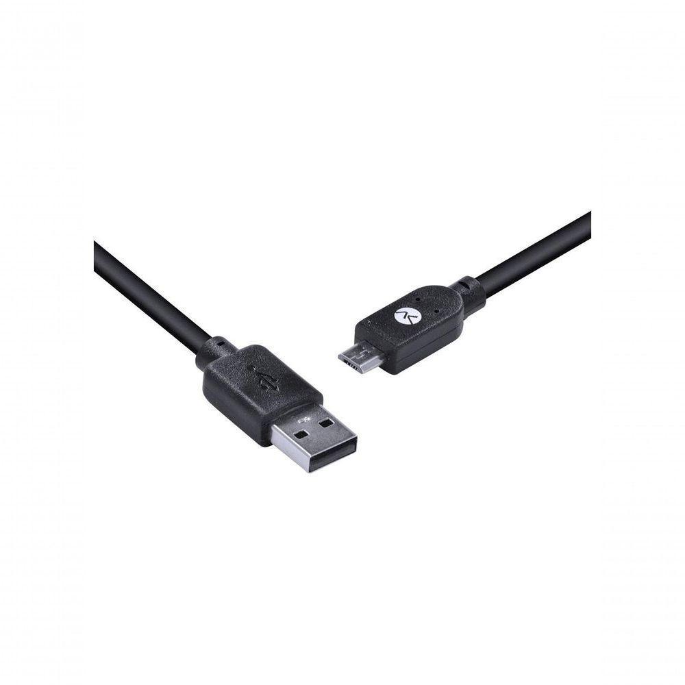 Cabo Usb X Micro Usb B 2.0 5 Pinos 1 Metro Preto - Musb-1 - 2