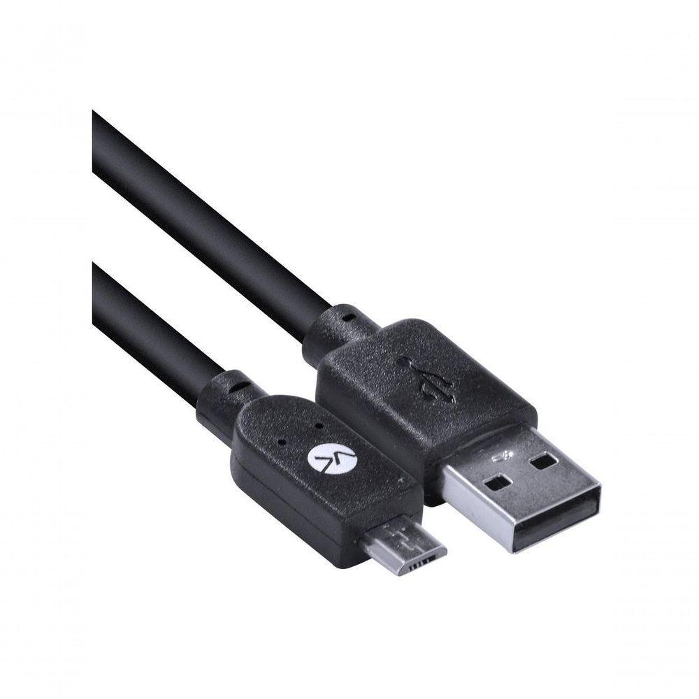 Cabo Usb X Micro Usb B 2.0 5 Pinos 1 Metro Preto - Musb-1 - 3