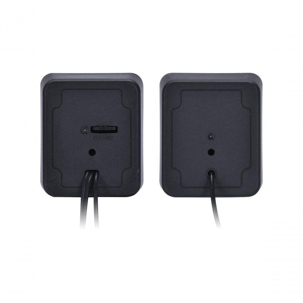 Caixa De Som 2.0 Usb 5v 2x 1w Com Controlador De Volume - Vs-01 - 4