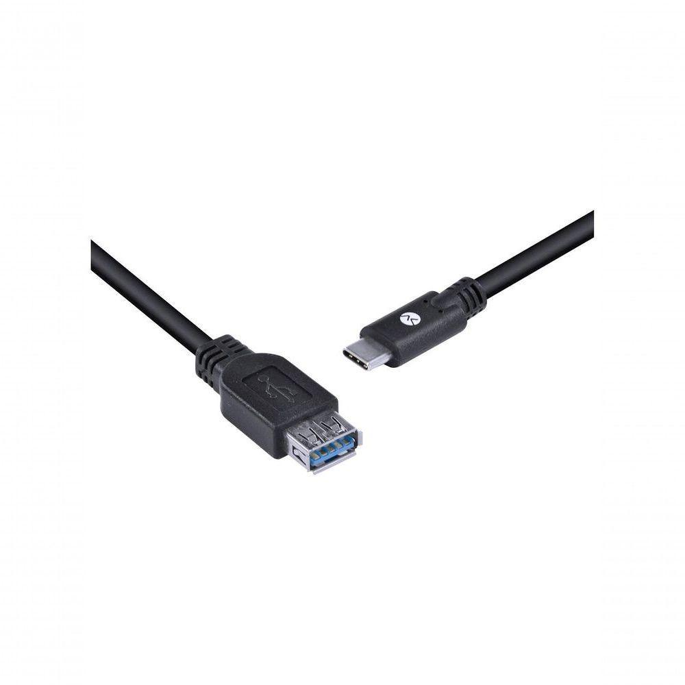 Cabo Usb Tipo C Para Extensor Usb A Fêmea V3.2 Gen1 5gbps 2 Metros - C32uaf-2 - 2