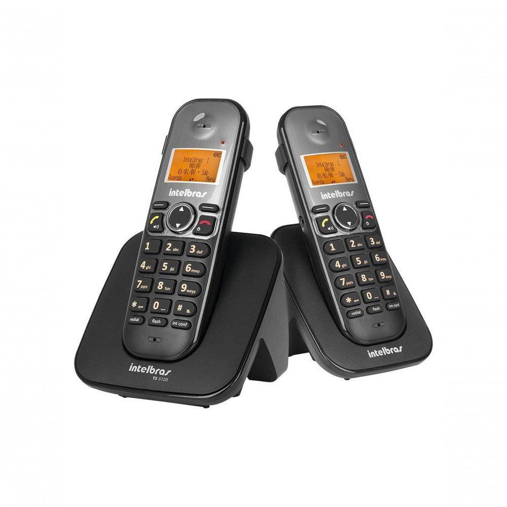 Telefone Sem Fio Intelbras Ts5122 Digital Com Ramal Adicional - 1