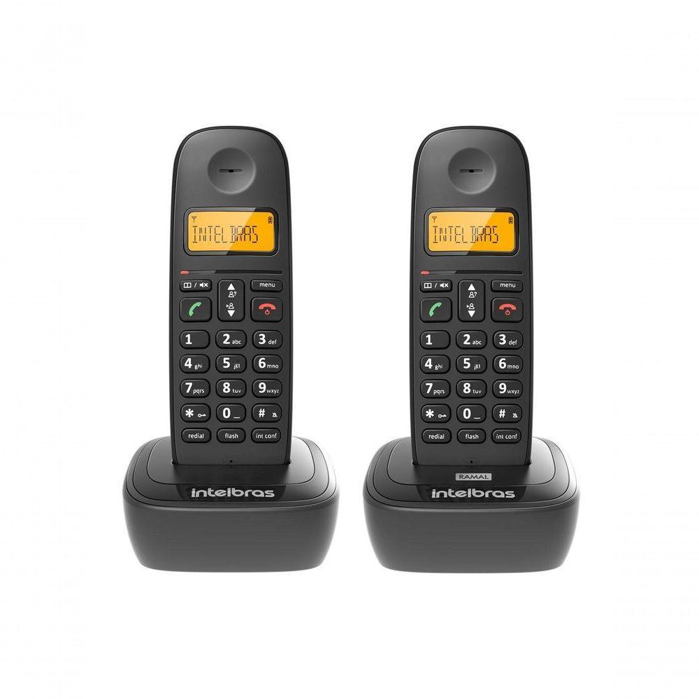 Telefone S- Fio C- Identificador De Chamadas + Ramal Ts 2512 Preto 4122512 - 2