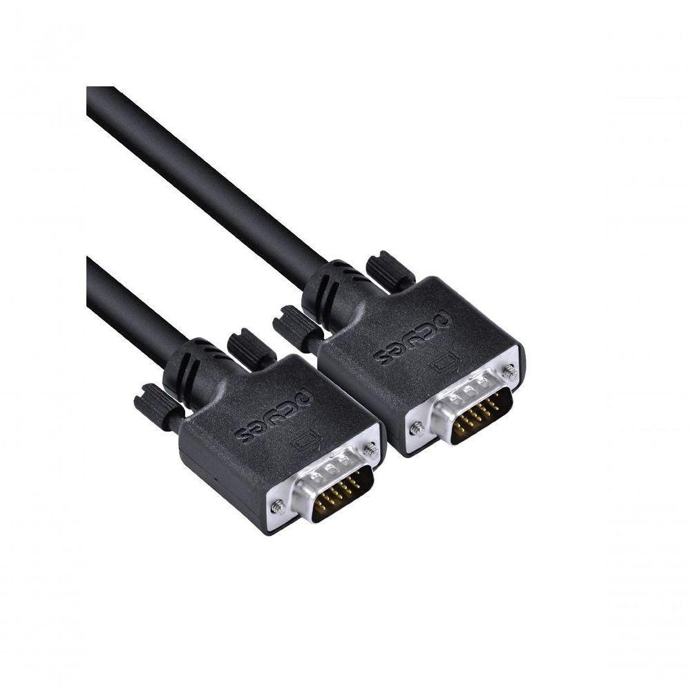 Cabo De Vídeo Vga 3+6 15 Pinos Macho Para Vga 3+6 15 Pinos Macho 28awg Puro Cobre 40 Metros - Pvm36-40 - 4