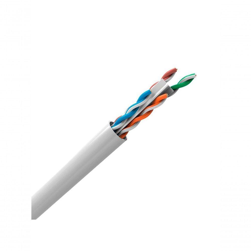 Cabo Lan U-utp 24awg X 4 Pares Cat.6 Cmx Caixa C- 305... - 1