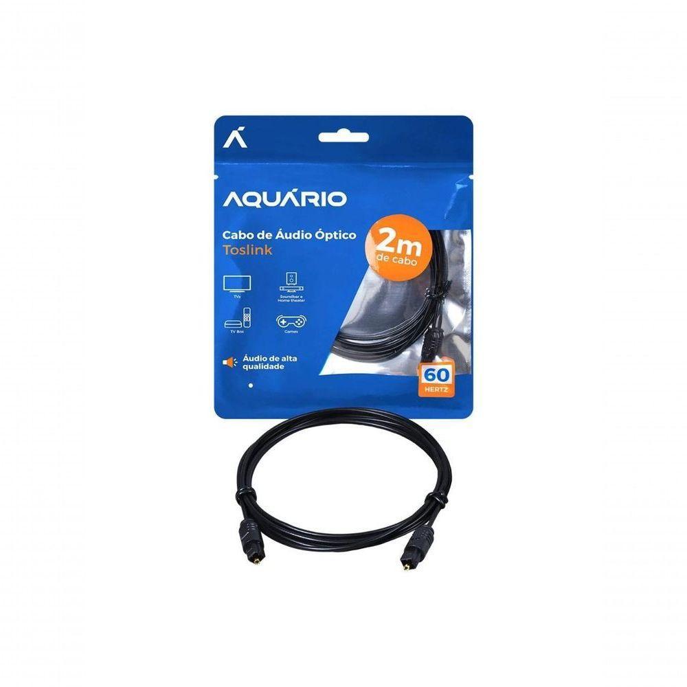 Cabo De Audio Optico Aquario Tsk20 Toslink - 2 Metros - 2
