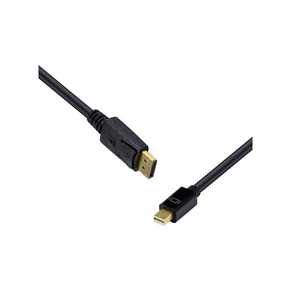 Cabo Displayport X Mini Displayport Ultra Hd 60hz 2 Metros Dpmdp13-2 - 3