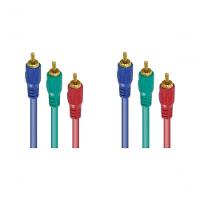 Cabo De Video Componente (rgb) - Ypbpr - 2 Metros - 2