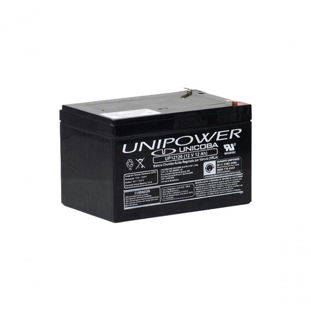 Bateria Unipower Up12120 12v 12ah F250 Nao Automotiva - 1