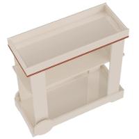 Rack Mesa De Centro Carrinho RMC4642 Arly Carvalho Off White - 7