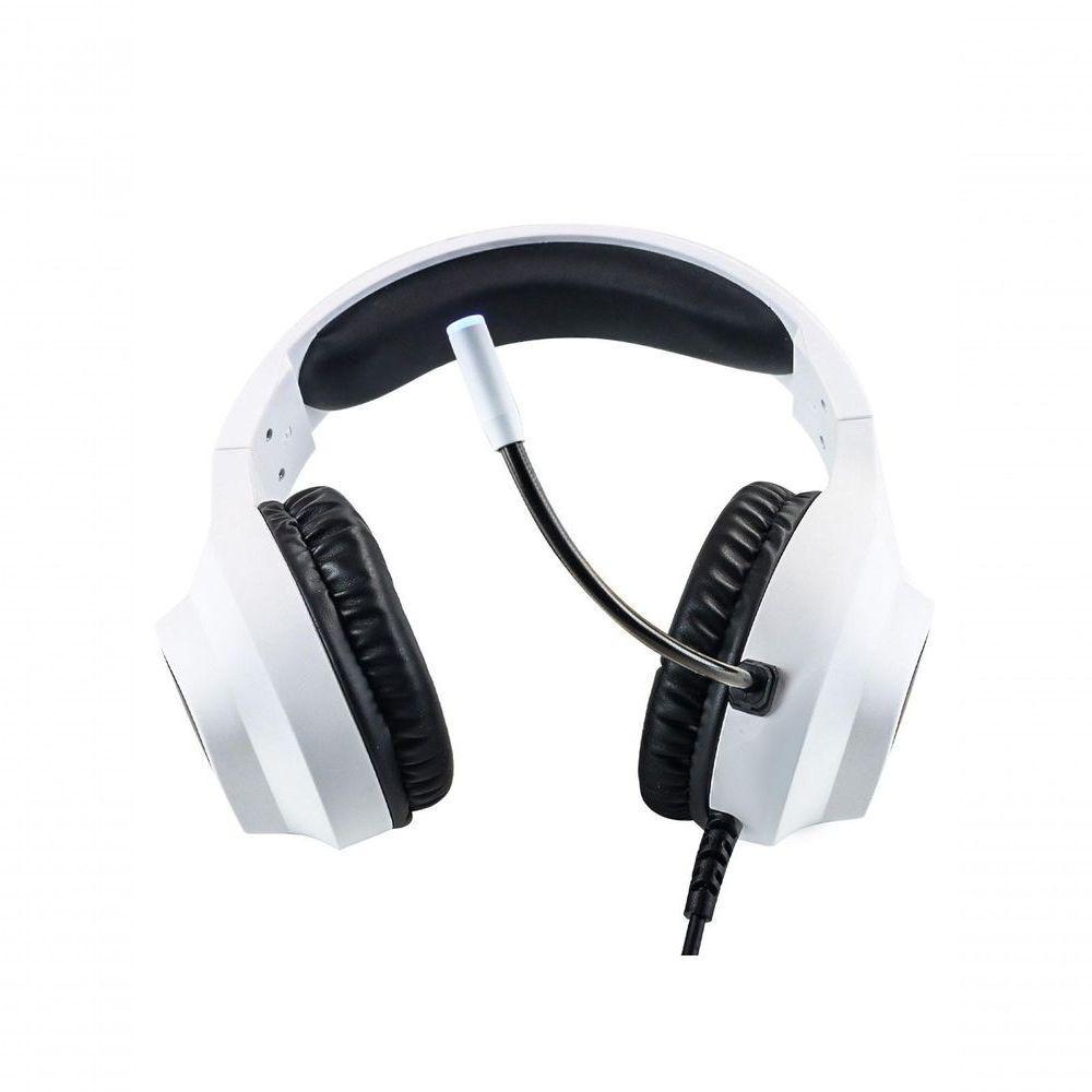 Fone De Ouvido Headset Gamer Chroma Usb 7.1 Rgb Branco - Gh802 - 8