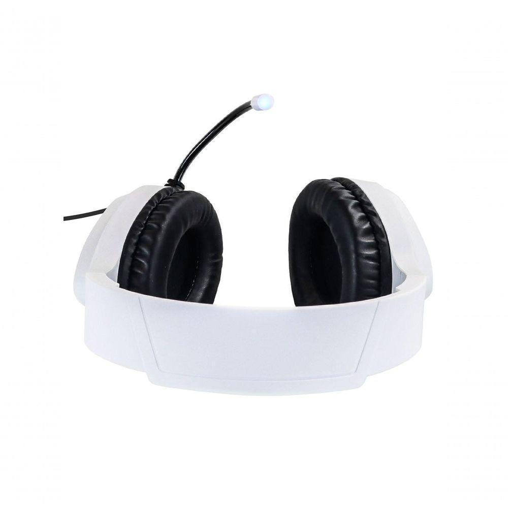 Fone De Ouvido Headset Gamer Chroma Usb 7.1 Rgb Branco - Gh802 - 9
