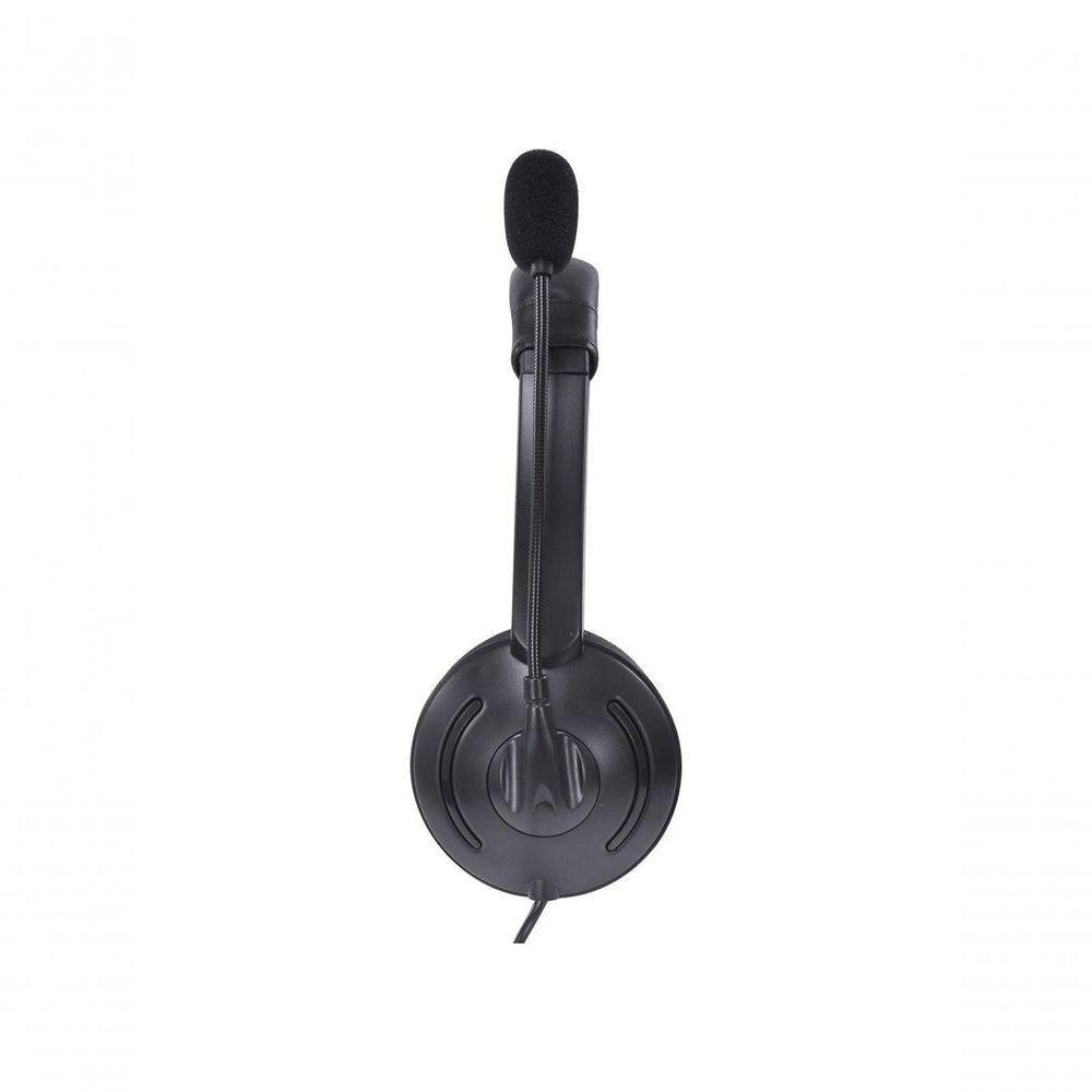 Fone De Ouvido Headset Corp Usb Com Microfone - Preto - Vk390 - 3