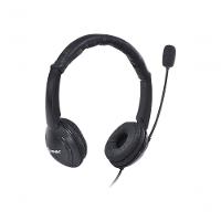 Fone De Ouvido Headset Corp Usb Com Microfone - Preto - Vk390 - 1