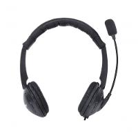 Fone De Ouvido Headset Corp Usb Com Microfone - Preto - Vk390