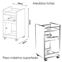 Painel TV 75 Polegadas Mesa De Centro E Aparador Bar BBO3 Arly Cinamomo - 3