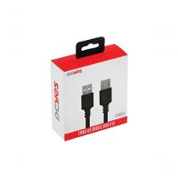 Cabo De Dados Usb A 2.0 Macho Para Usb A 2.0 Macho 28awg Puro Cobre 2 Metros - Puam2-2