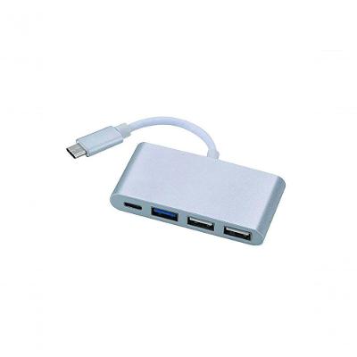 Cabo Adaptador Usb C Macho 1 X Usb C + Usb 3.0 E 2.0 Femea