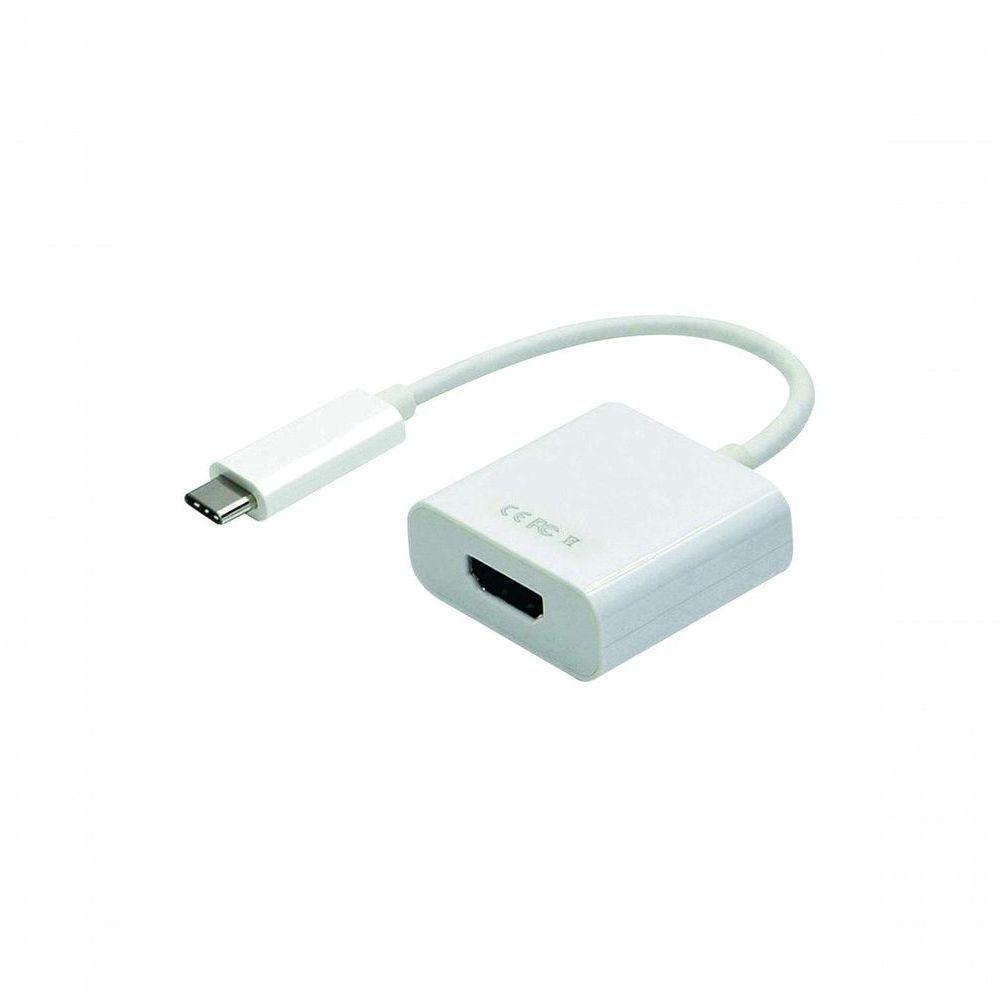 Cabo Adaptador Hdmi Para Usb C Nwt Macho X Femea 15cm - 1