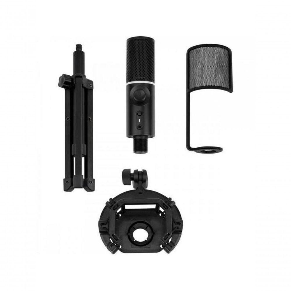 Microfone Gamer Streamplify Mic Tripod Com Tripé Preto Rgb - 9