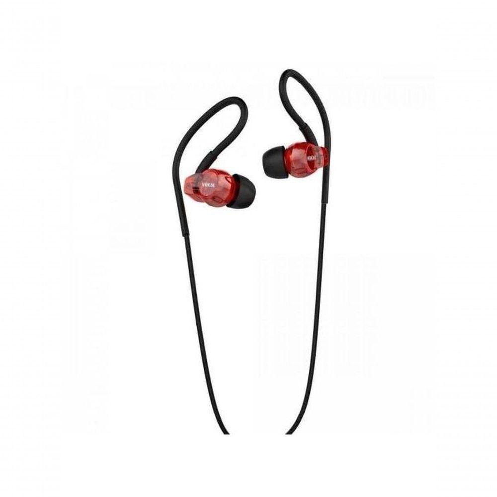 Fone De Ouvido Vokal E40 In Ear Vermelho - 1