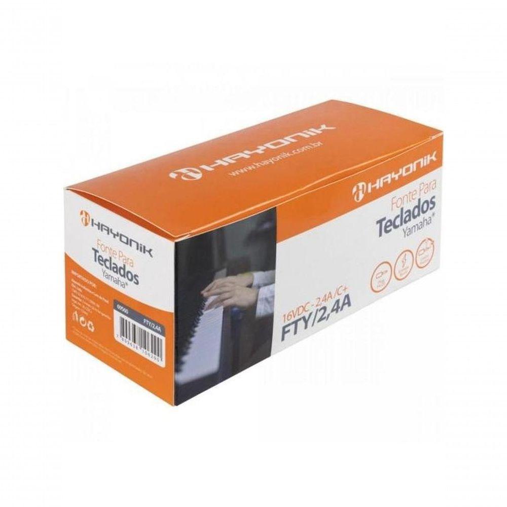 Fonte Chaveada Para Teclados Yamaha 16vdc 2,4a Fty-2,4a Hayonik - 4