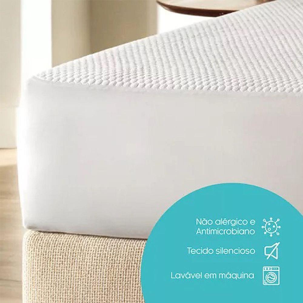 Protetor De Colchão Solteiro Gelatto Altenburg 90x190x50 - 4