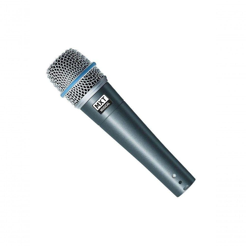 Microfone Dinamico Pro Btm-57a Metal - Profissional Com... - 2