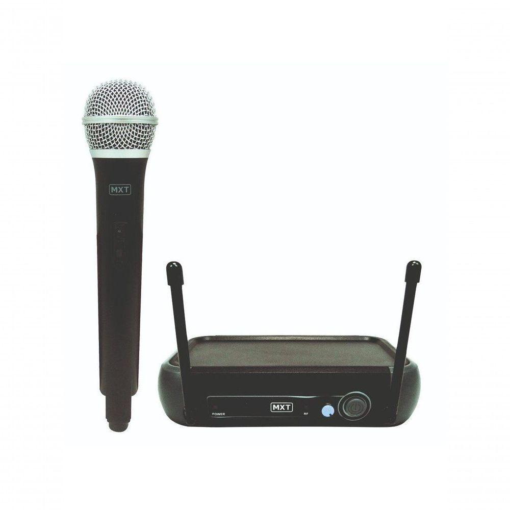 Microfone Sem Fio Mxt Uhf202-201 Frequencia 686.1mhz - 1