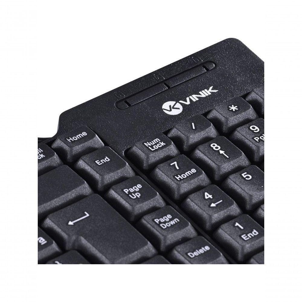 Kit Teclado E Mouse Usb Dynamic - Mouse 1000 Dpi Cabo 1.8 Metros - Vinik - Cd100 - 3