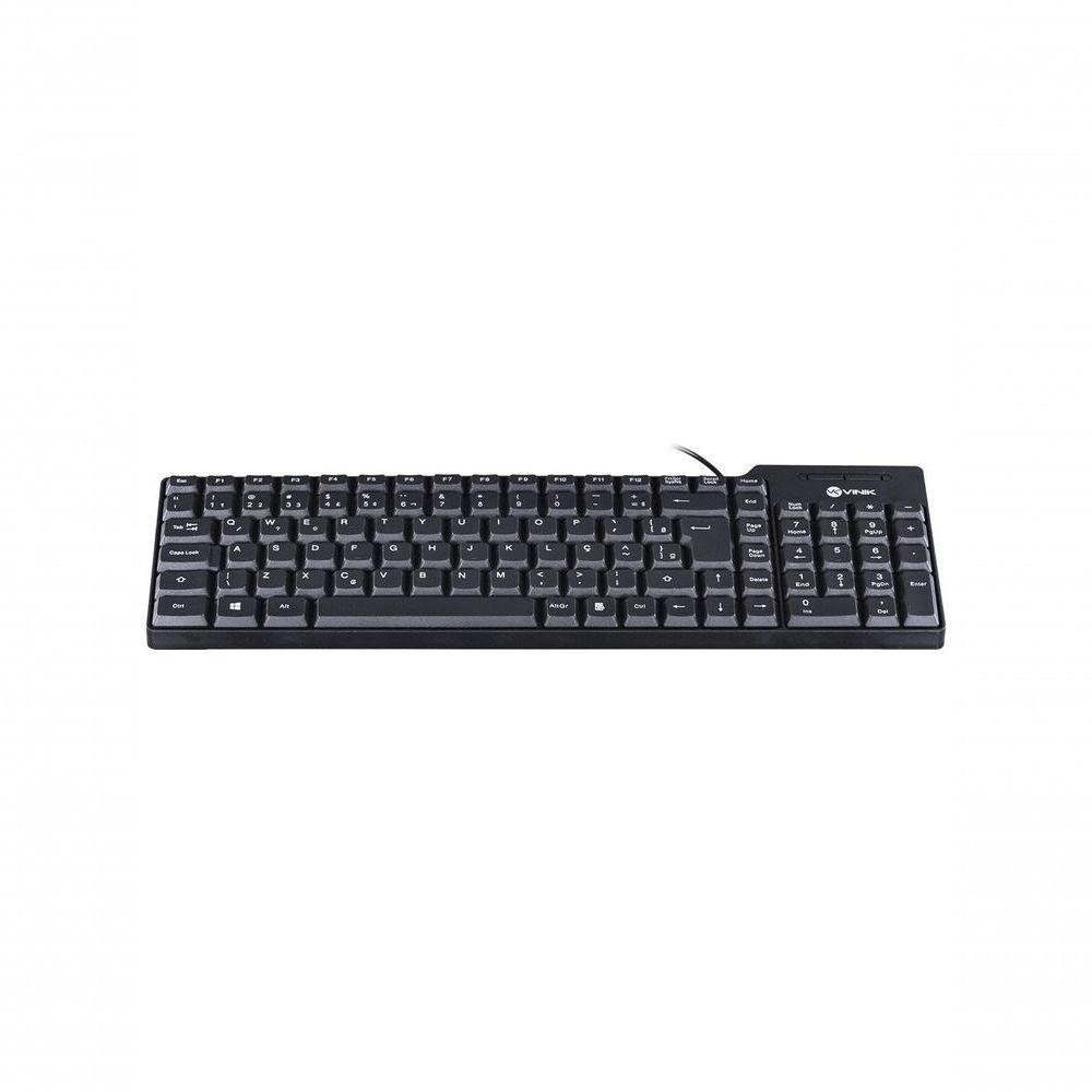 Kit Teclado E Mouse Usb Dynamic - Mouse 1000 Dpi Cabo 1.8 Metros - Vinik - Cd100 - 10
