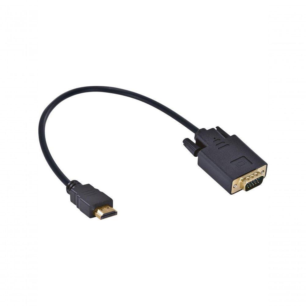 Cabo Conversor Hdmi X Vga 1080i 30cm - 1