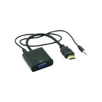 Cabo Conversor Hdmi Para Vga + Cabo De Audio P2 Mxt 1.2.105 - 1